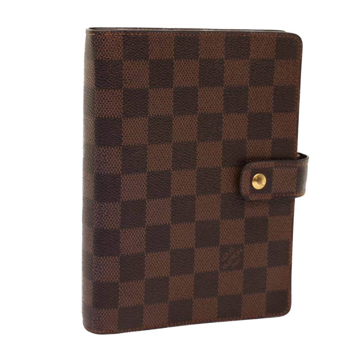 LOUIS VUITTON Damier Ebene Agenda MM Day Planner Cover R20240 LV 48543