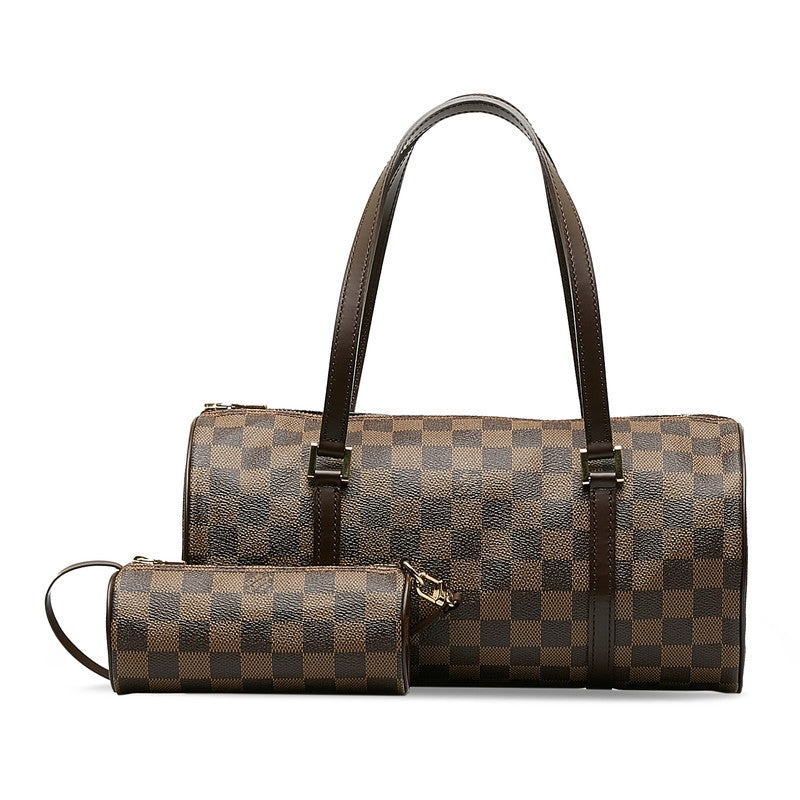 Louis Vuitton Damier Papillon 30 Handbag N51303 Brown PVC Leather Ladies