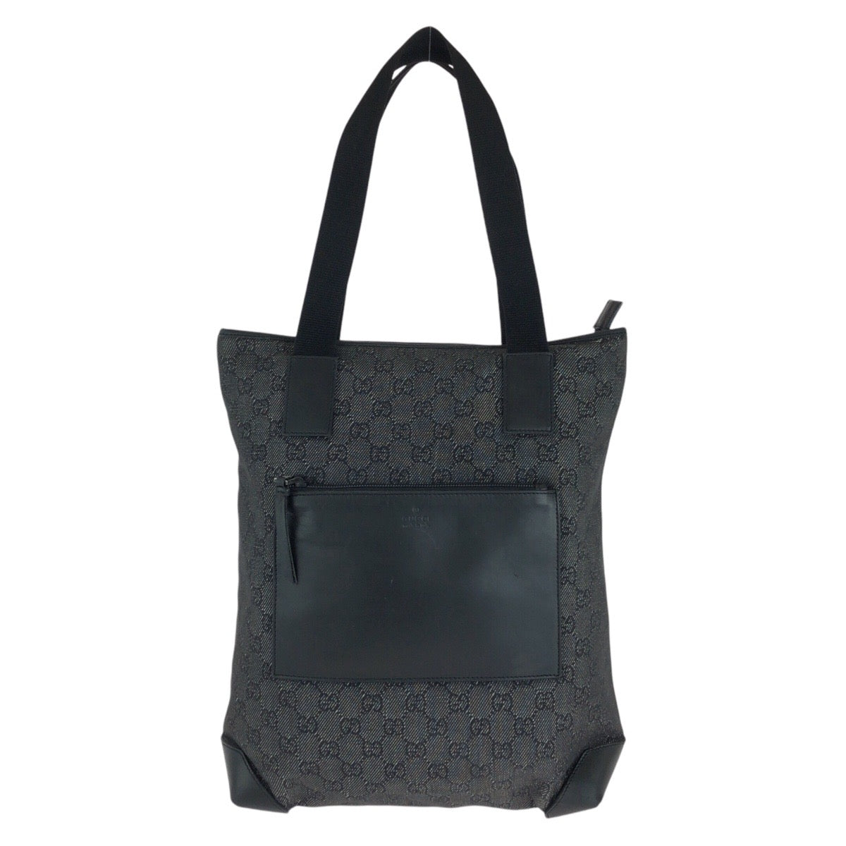 GUCCI Tote Bag 28892 GG canvas, leather Black black Tote Bag Shoulder Bag Women Used