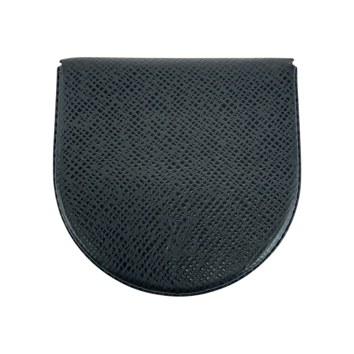 LOUIS VUITTON Coin case M64422 leather black Taiga Porto Monet Cuvetto