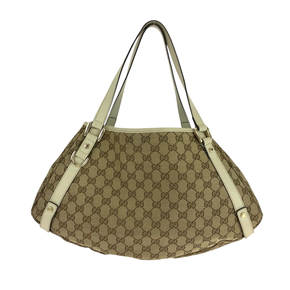 GUCCI Tote Bag 130736 GG canvas beige