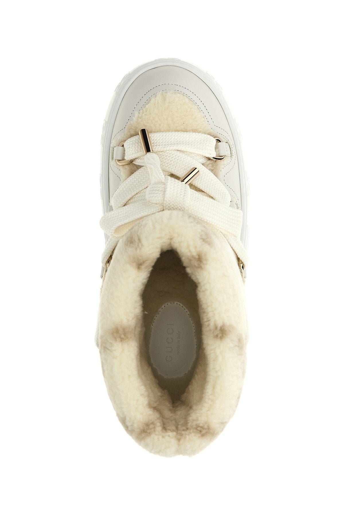 Gucci Women 'Gg' Teddy Ankle Boots