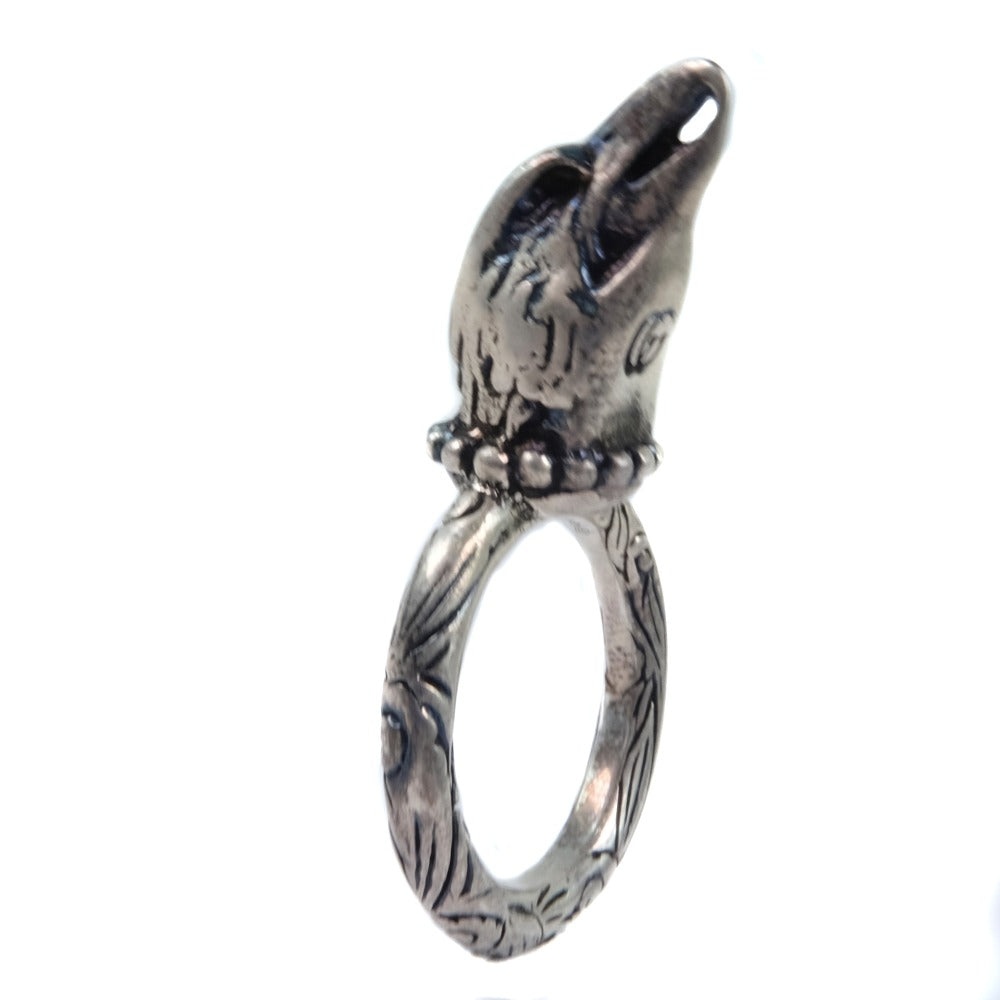 GUCCI Ring Silver Silver ANGER FOREST unisex(Unisex) 12 Used