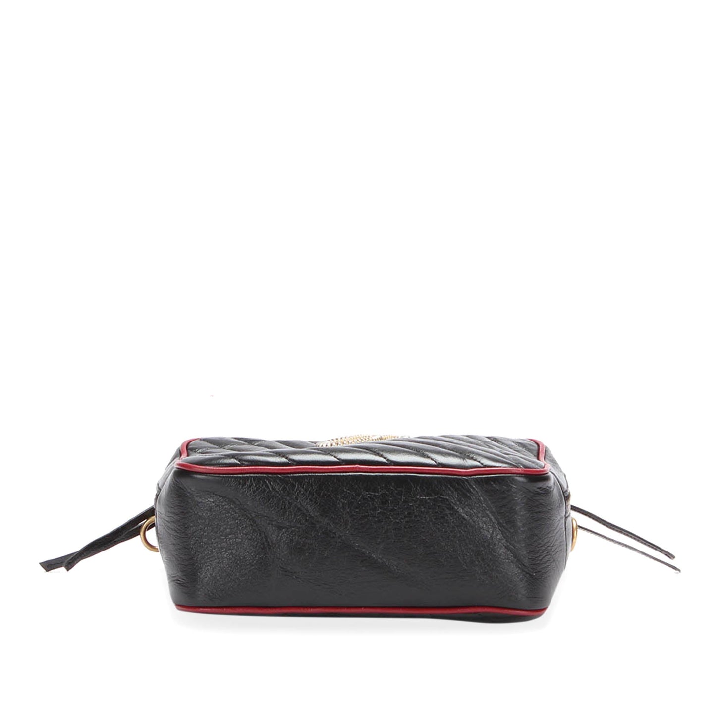 Gucci Small GG Marmont Torchon Bamboo Satchel
