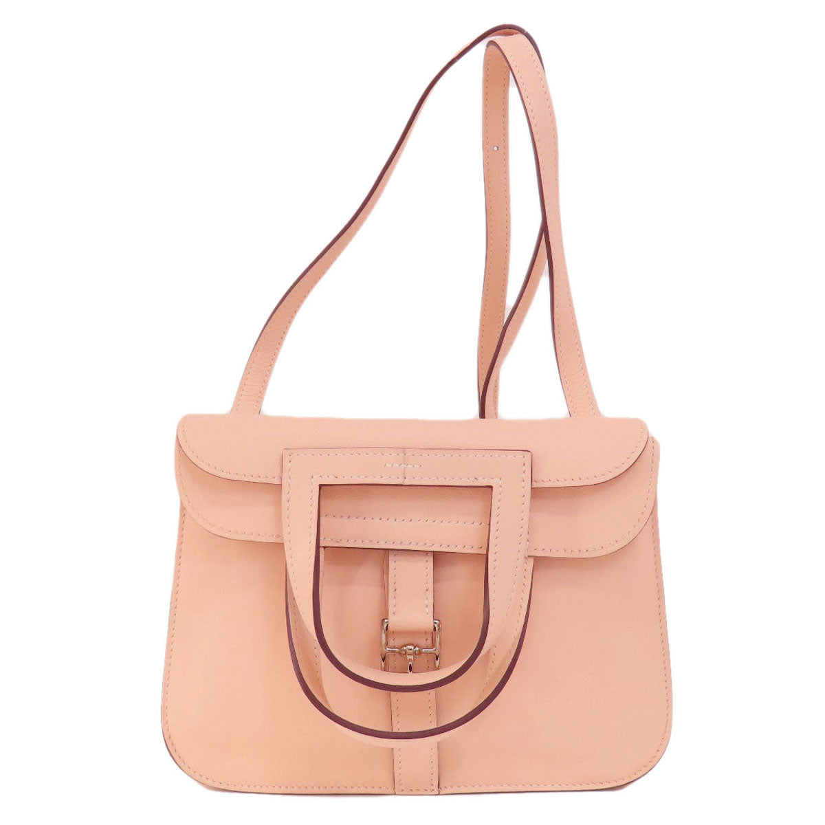 HERMES Handbag Swift pink Arzan Mini SilverMetal Women Used