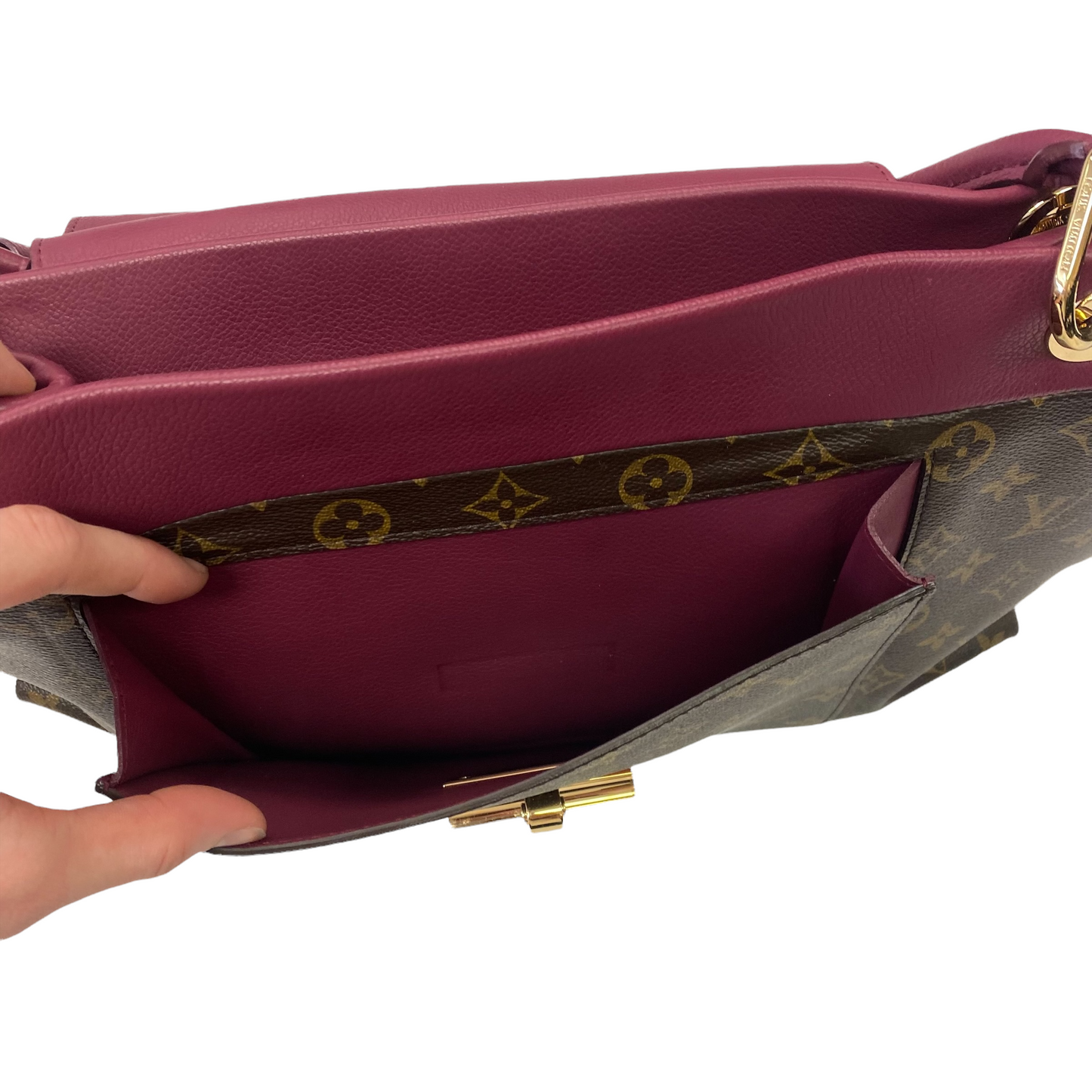 Handbag Luxury Designer By Louis Vuitton Size: Large