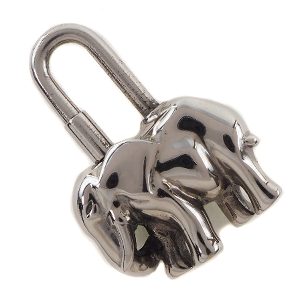 HERMES Cadena metallic Silver