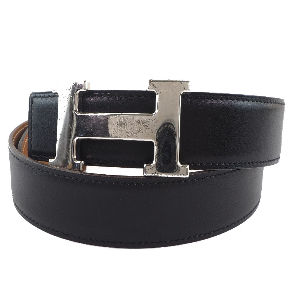HERMES belt Epsom, metal black *Sold product (outlet) Constance H belt 70 Women 70 Used