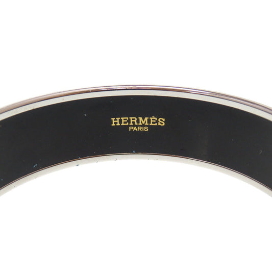 HERMES Bangle metal purple Email GM Curry Sho Cloisonne