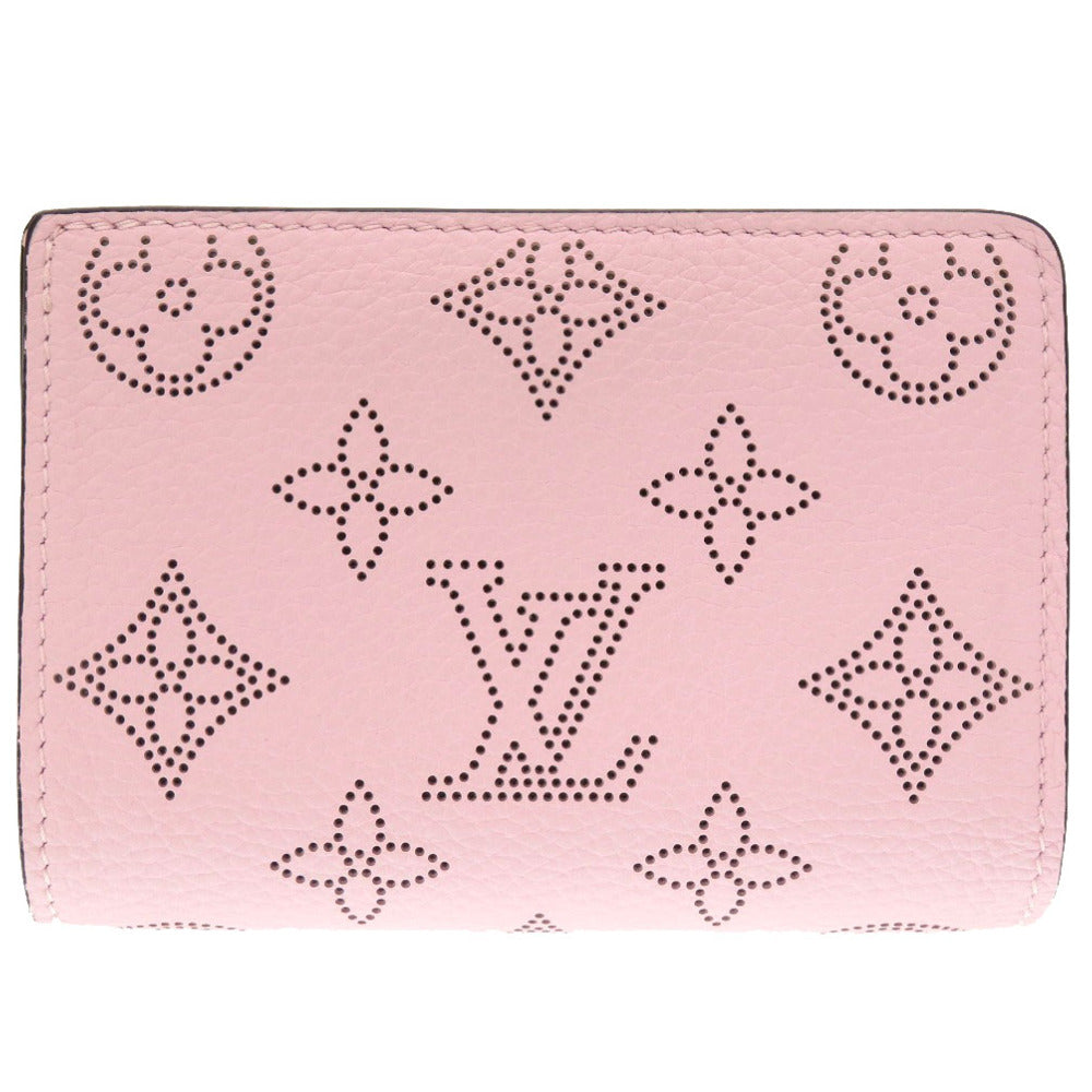 LOUIS VUITTON Bifold Wallet M80629 Monogram Mahina rose jasmine Monogram Mahina Portefeuille Claire Women Used