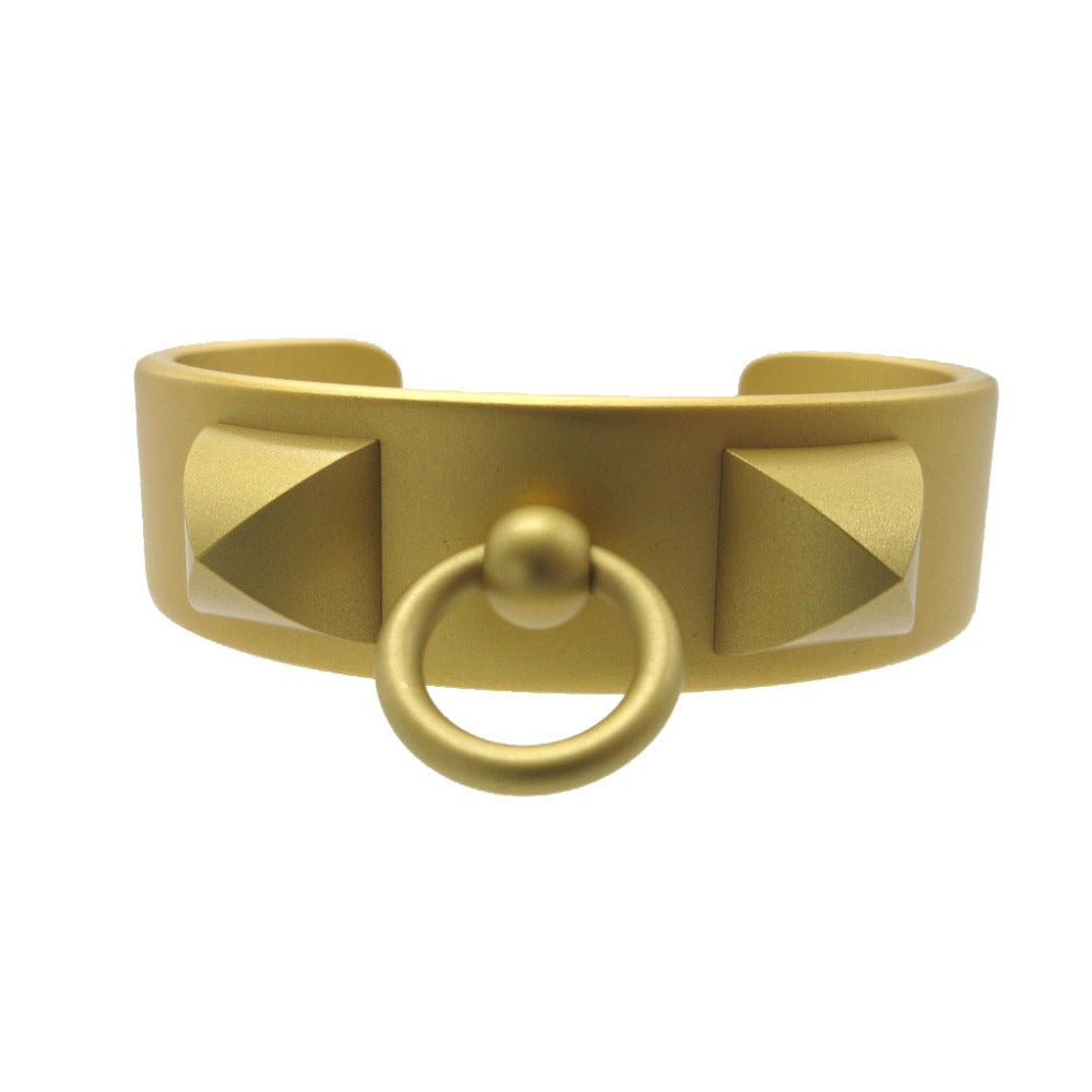 HERMES Bangle metal gold Medore Cory Edsian T2