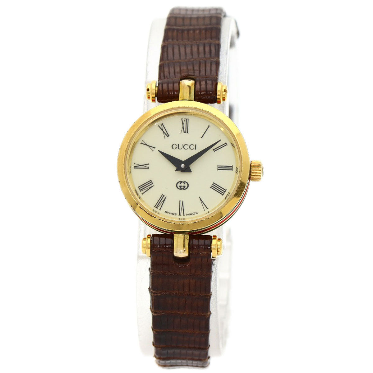 GUCCI Watches Quartz Gold Plated gold Sherry line Ivory dial