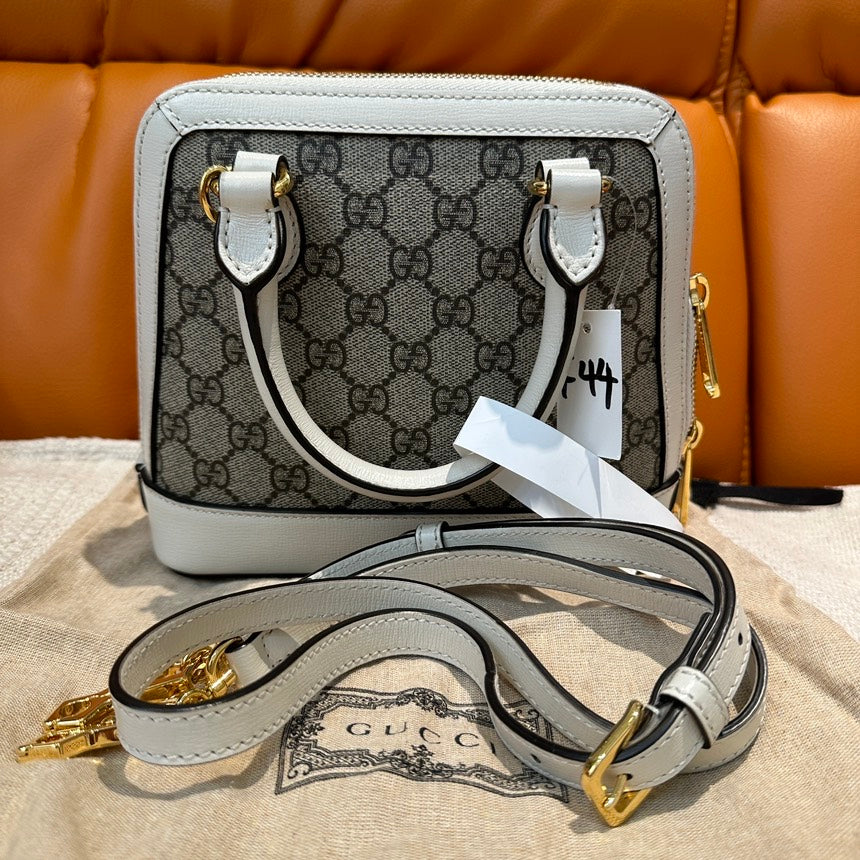 Gucci Horsebit 1955 Beige Bag