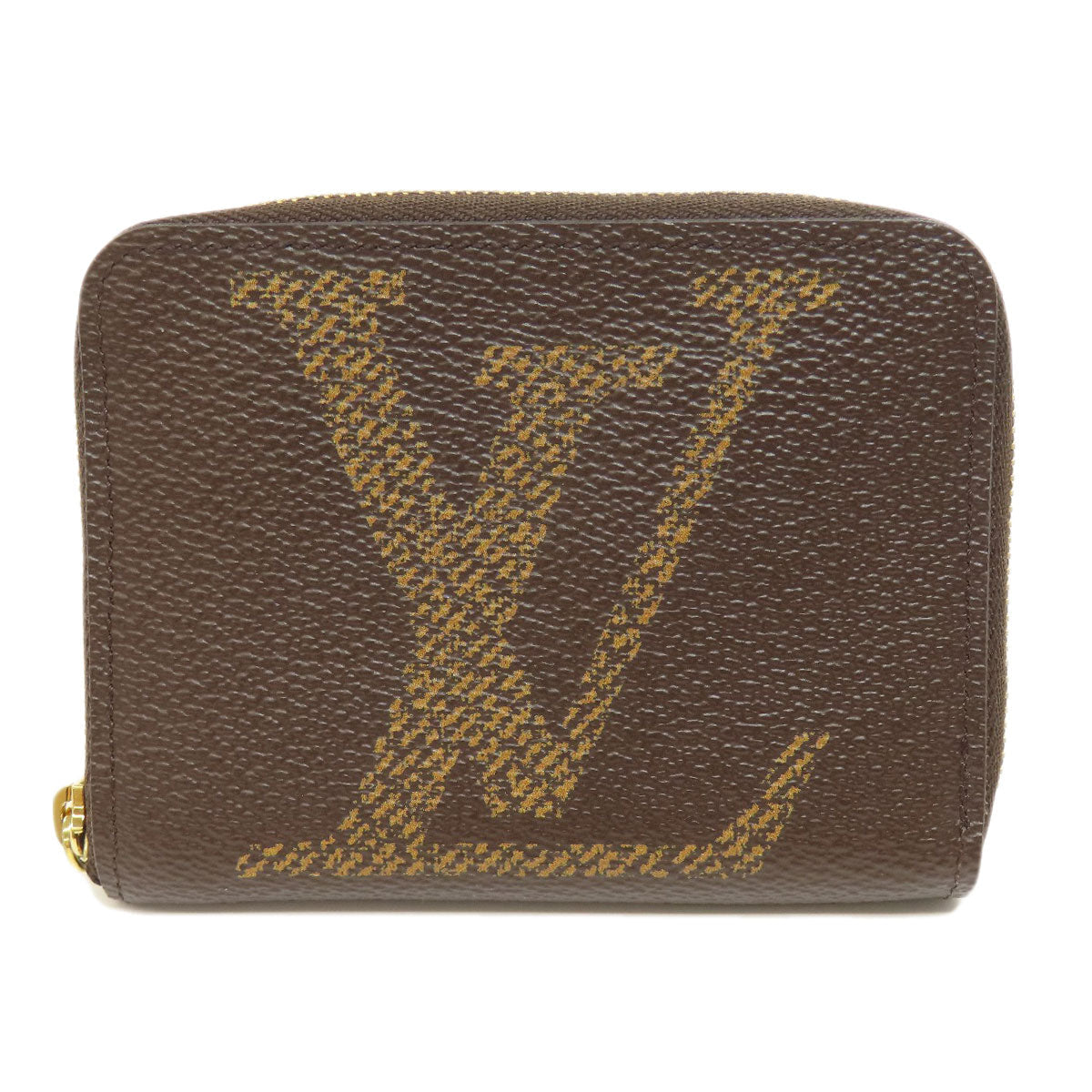 LOUIS VUITTON Coin case M69354 Giant monogram canvas Brown Zippy coin purse