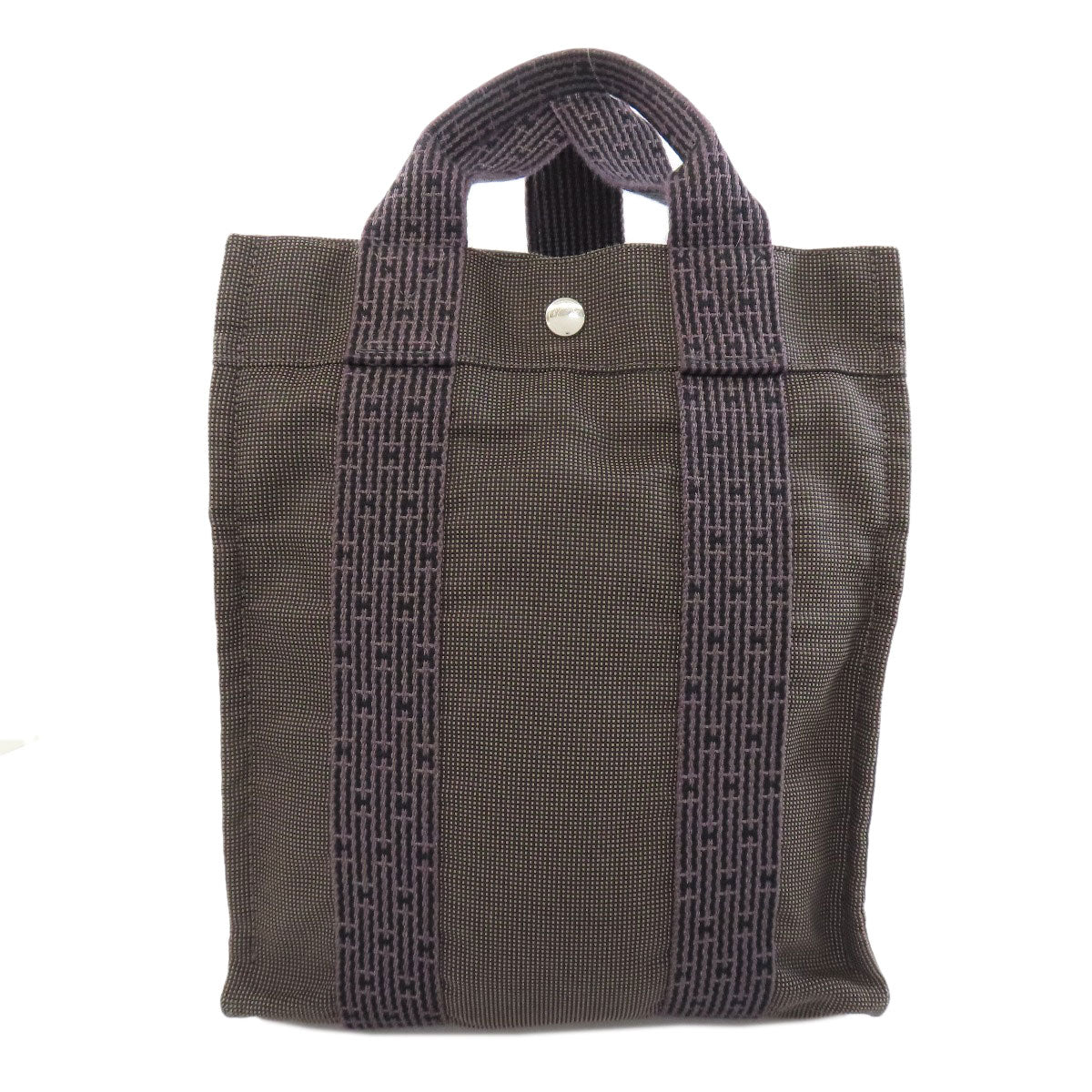 HERMES Backpack canvas gray Her Line add PM