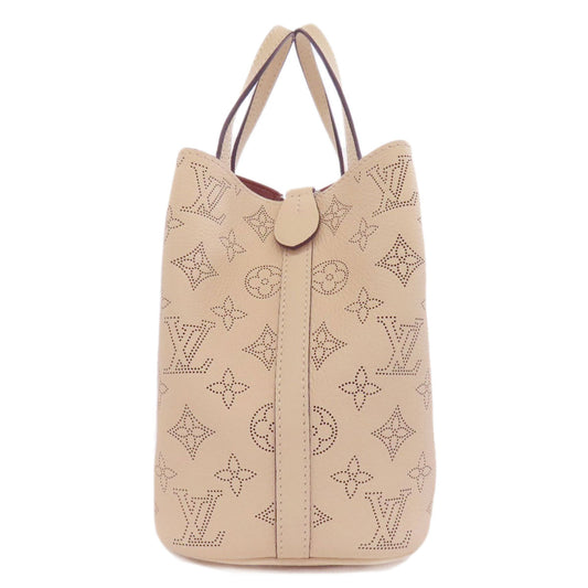 LOUIS VUITTON Handbag M21909 Mahina leather beige Blossom PM Women Used