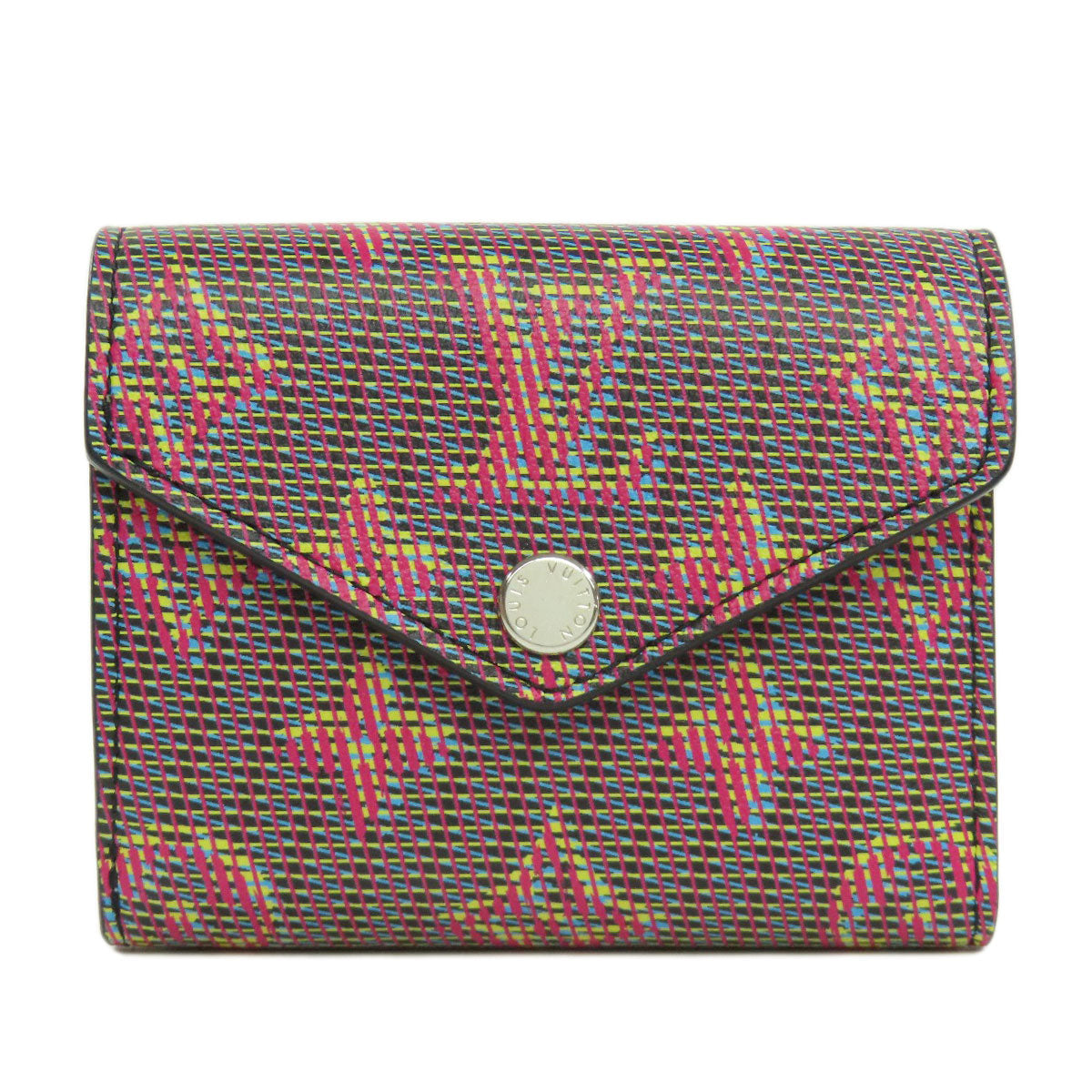 LOUIS VUITTON Bifold Wallet M68673 Monogram canvas Brown Portefeuille Zoe LV Pop Women Used