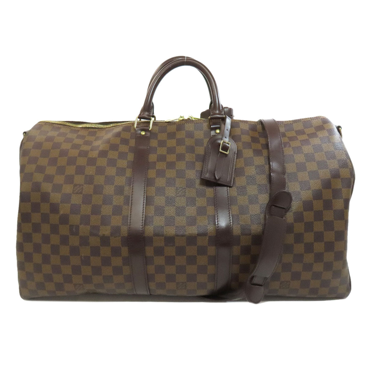 LOUIS VUITTON Boston Duffel bag N41414 Damier canvas Damier / Ebene