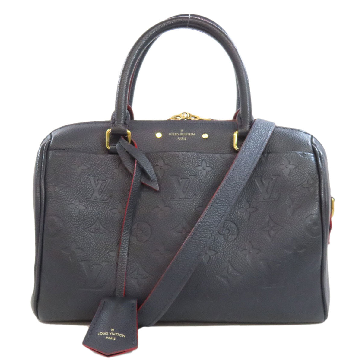 LOUIS VUITTON Boston Duffel bag M43501 Ann Platt Marine Rouge