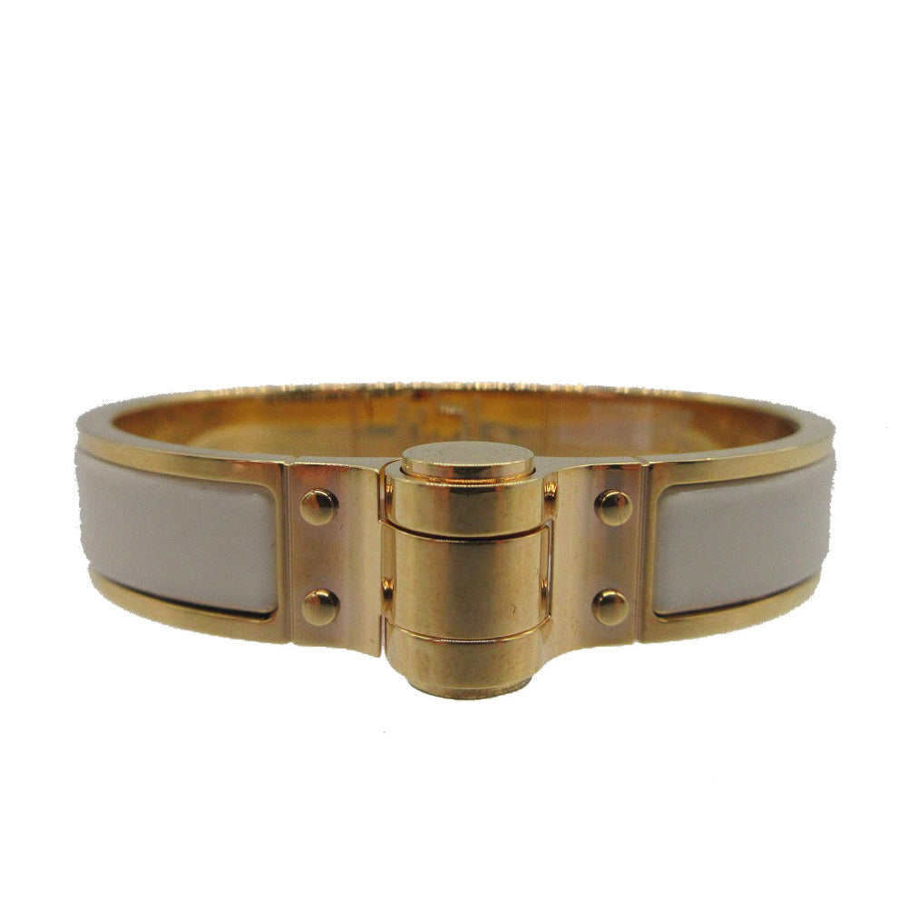 HERMES Bangle metal Ivory Charniere