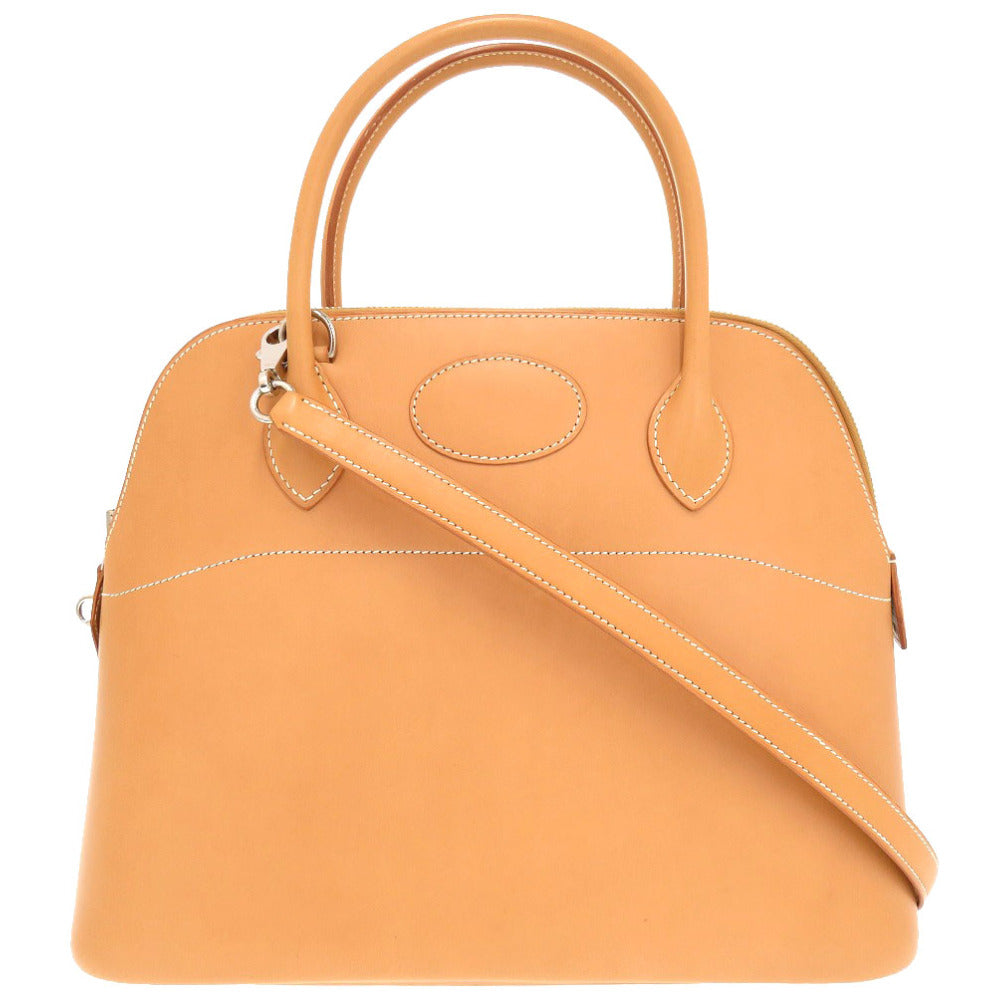 HERMES Handbag Vaux Chamonix Natural Sable Bored 31