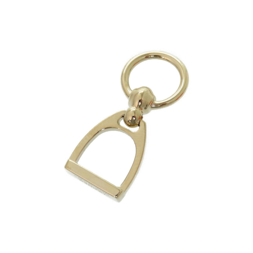 HERMES Scarf ring metal gold Etrie