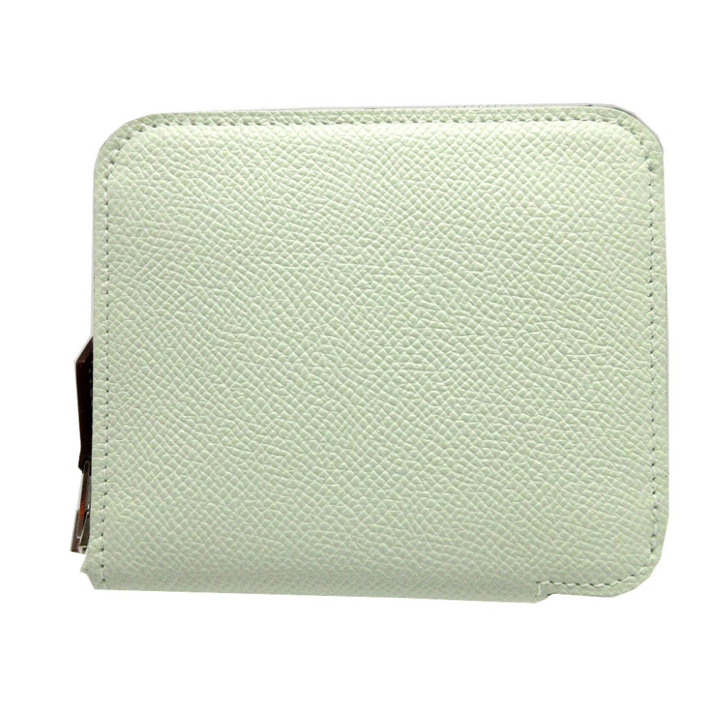 HERMES Coin case Epsom, Silk Veil Fizz Zip Around Azap compact silk in Women(Unisex) Used