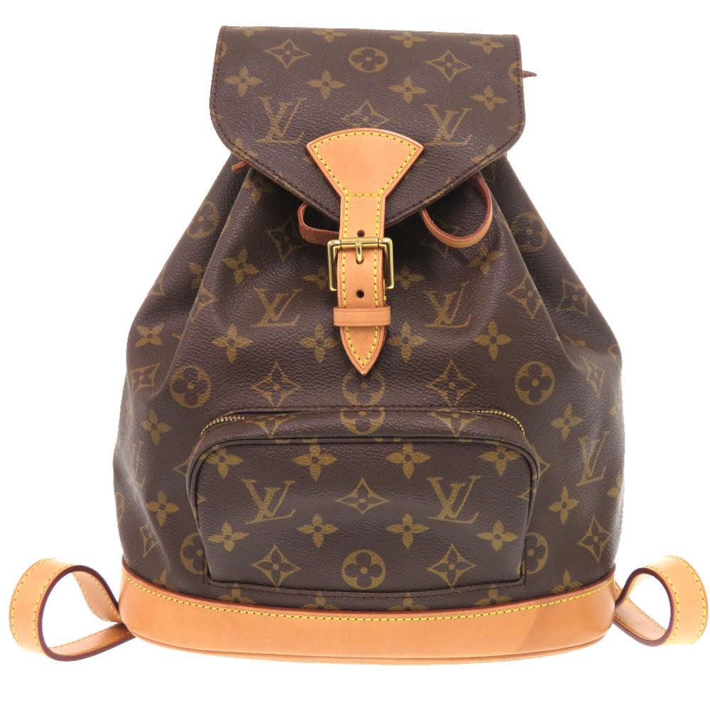LOUIS VUITTON Backpack M51136 Monogram canvas Brown Monogram MontsourisMM