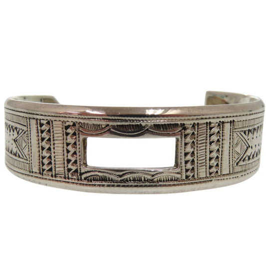 HERMES Bangle Silver925 Silver T5