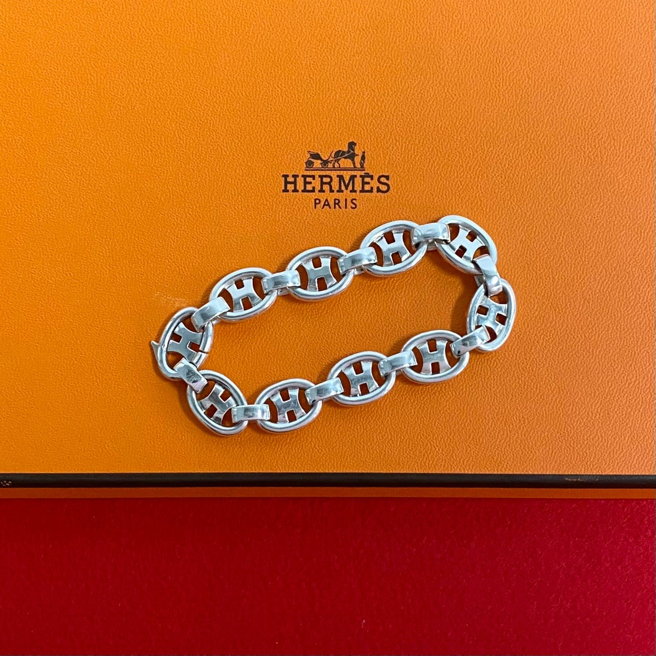HERMES bracelet Silver925 Silver