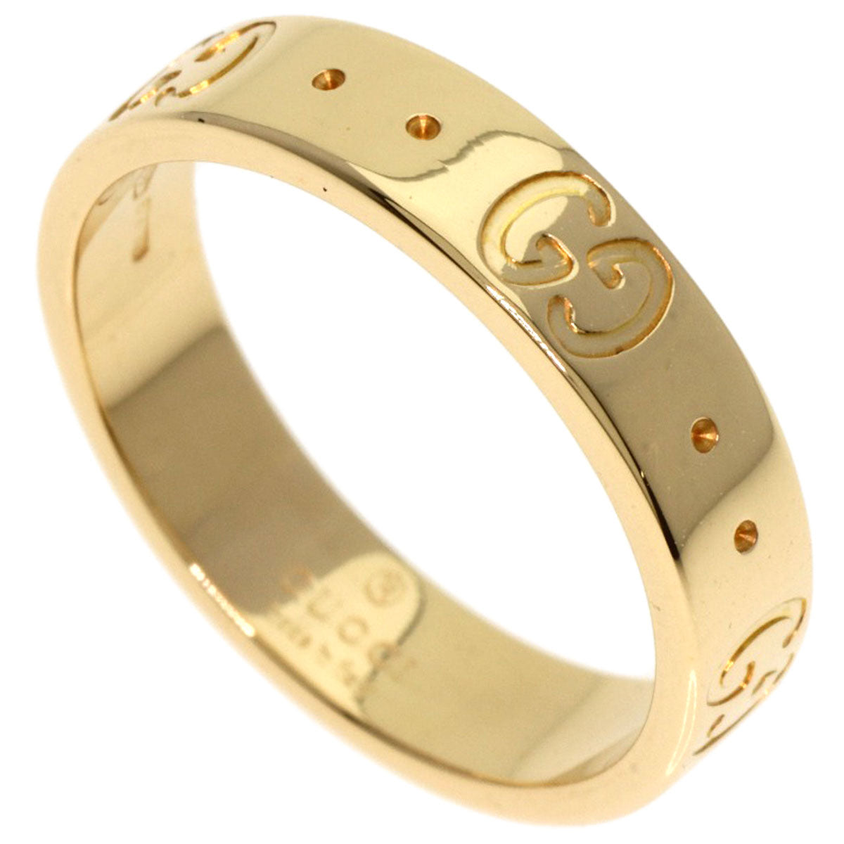 GUCCI Ring 18K Yellow Gold gold Icon # 9