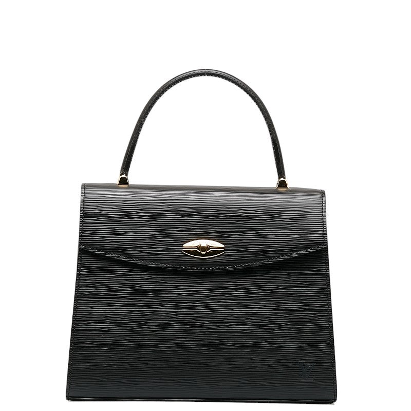 Louis Vuitton Epic Marseille Handbag M52372 Noir Black Leather Louis Vuitton