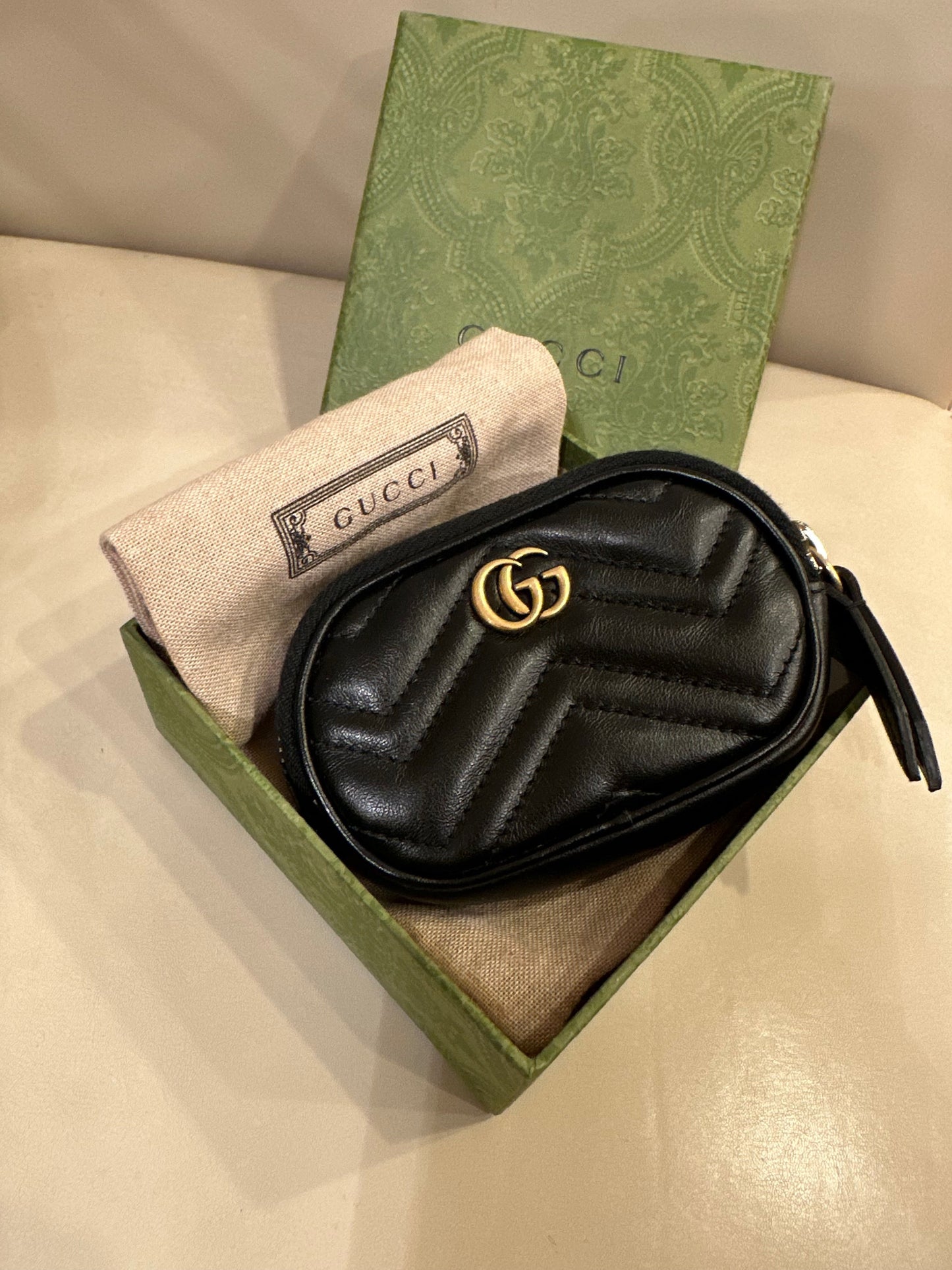 Gucci Marmont Leather Coin Purse