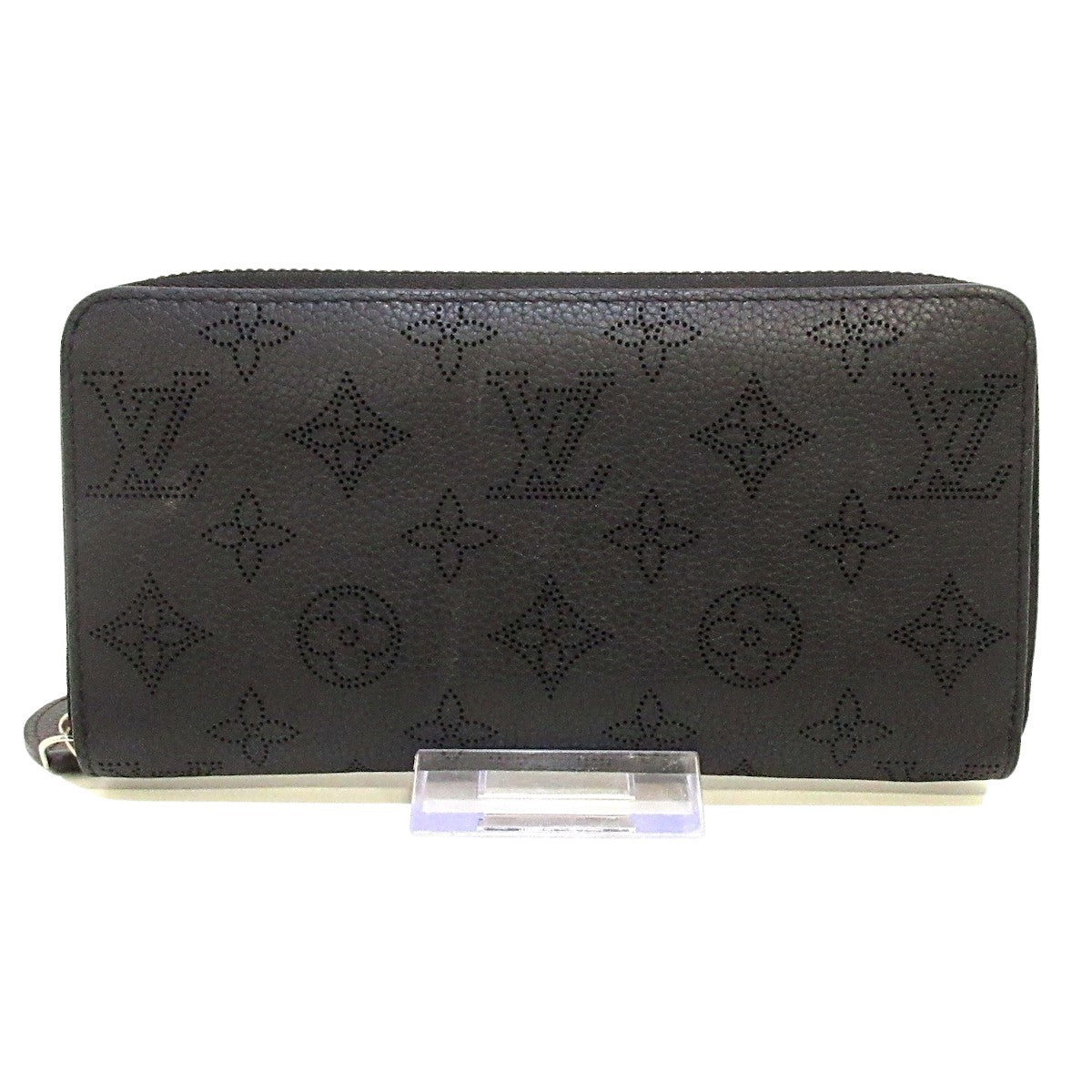 Louis Vuitton Black Leather Portefeuille zippy wallet accessories
