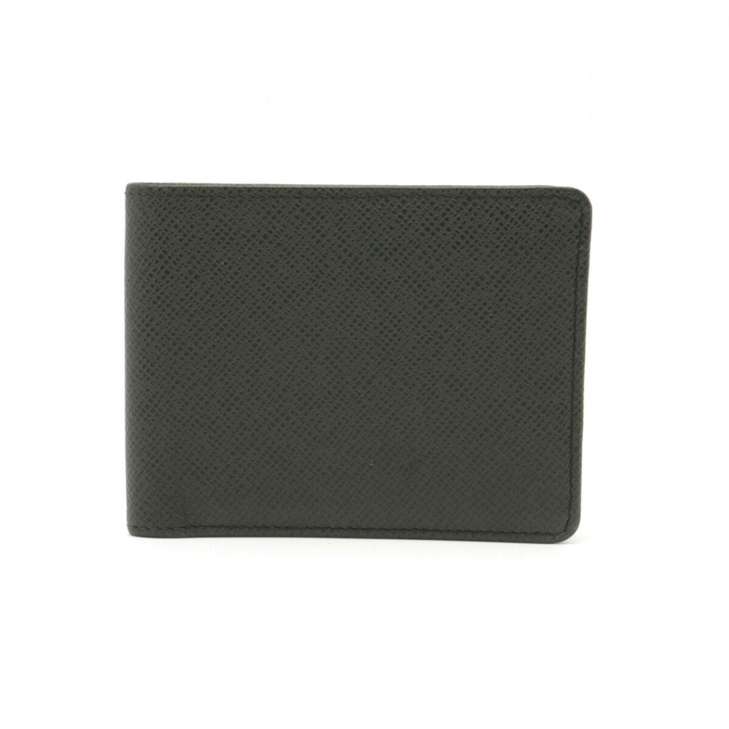 Louis Vuitton Black Leather PORTEFEUILLE MULTIPLE wallet accessories