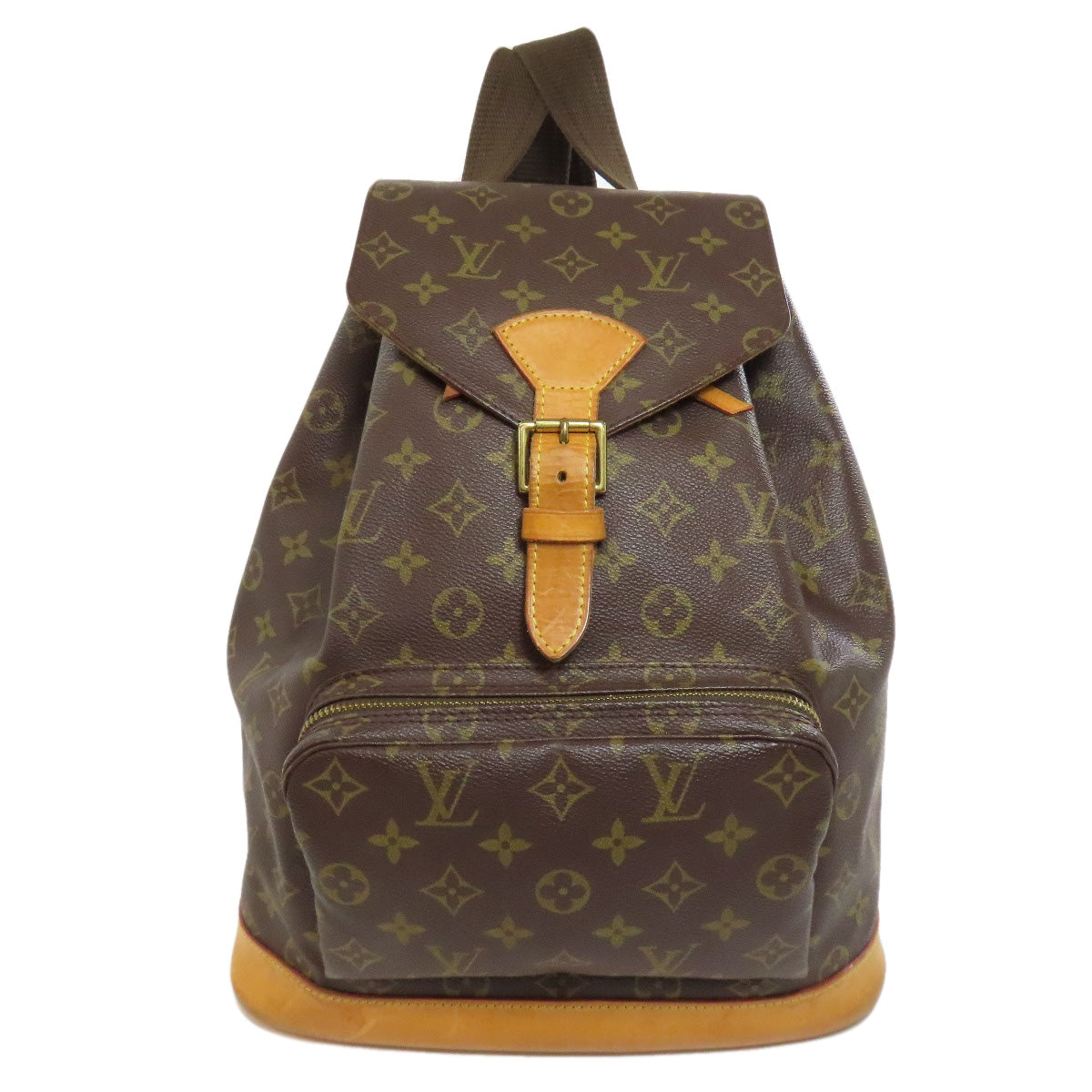 LOUIS VUITTON Backpack M51135 Monogram canvas Brown MontsourisGM