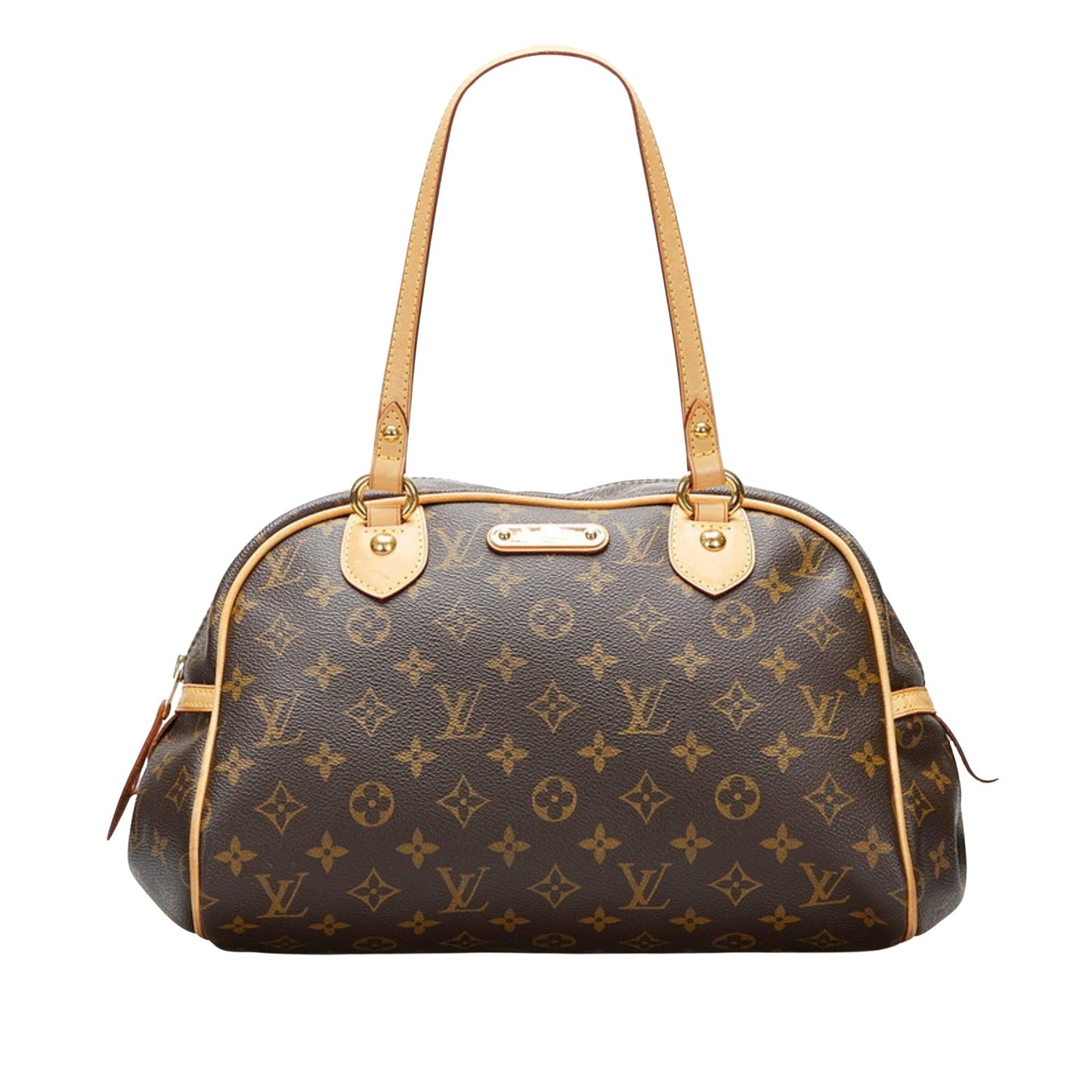 Louis Vuitton Brown Canvas Montorgueil tote bag