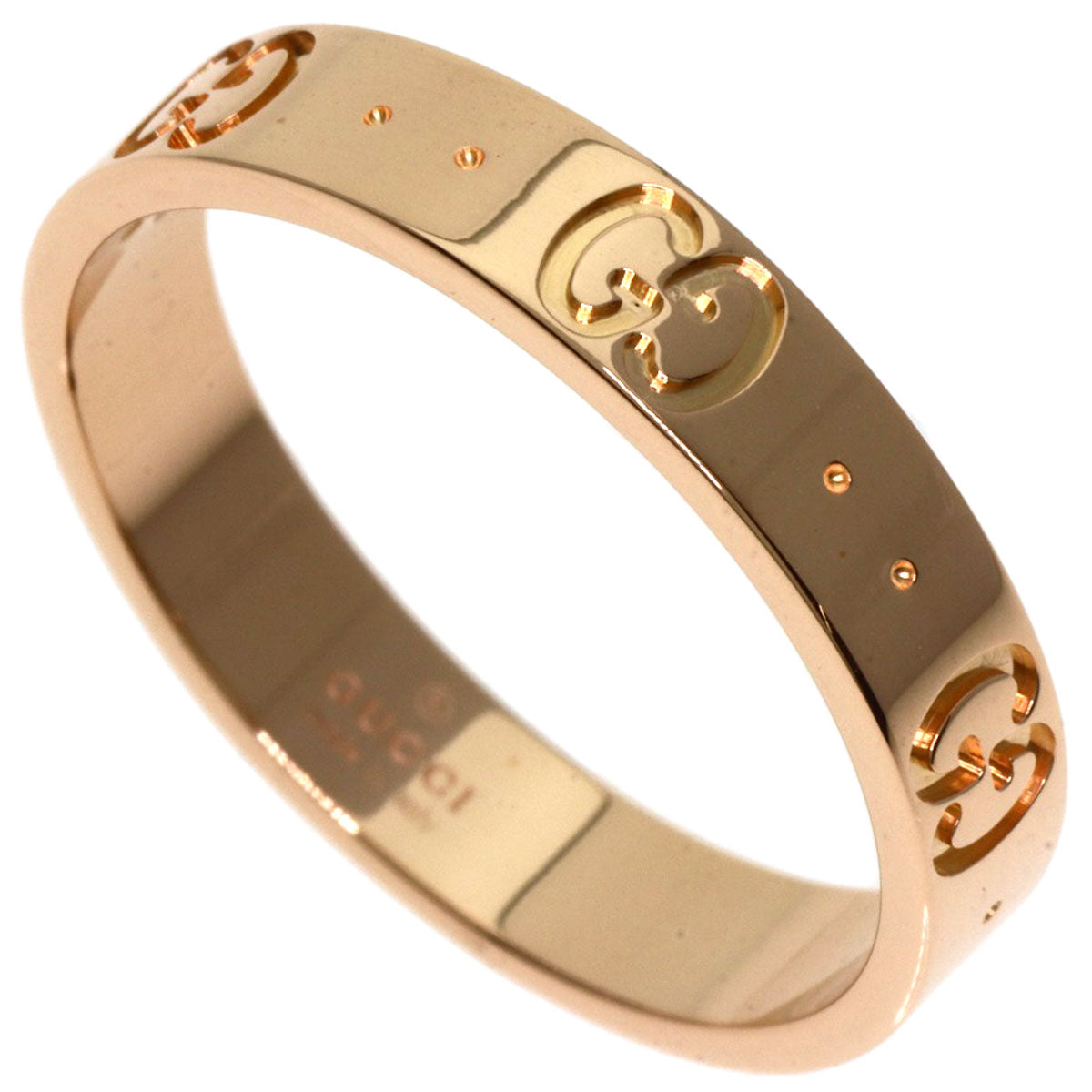 GUCCI Ring 18K Pink Gold gold Icon # 17