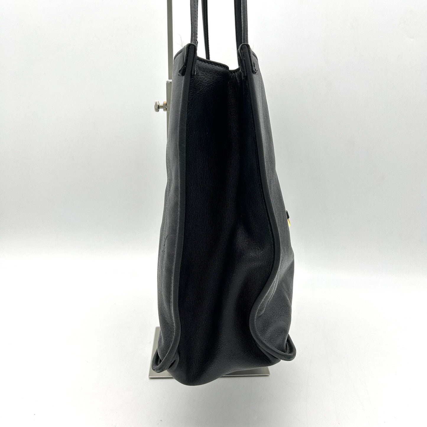 Gucci 1955 Horsebit Horsebit 19 Medium - Black Totes, Handbags LA39077