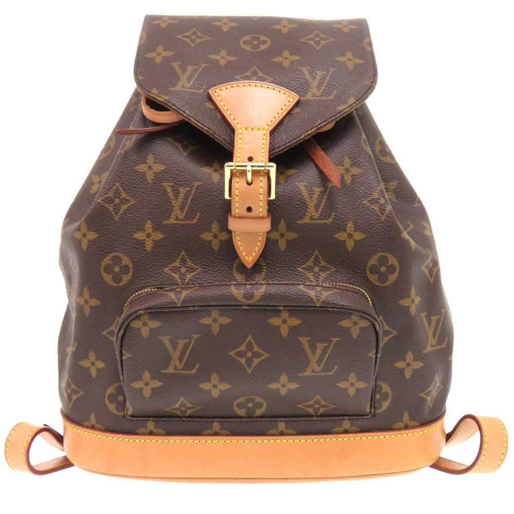 LOUIS VUITTON Backpack M51136 Monogram canvas Brown Monogram MontsourisMM