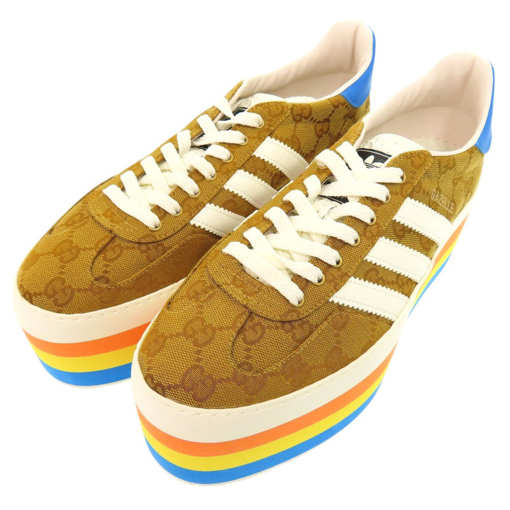 GUCCI sneakers 707873 GG canvas multicolor GUCCI × adidas originals GAZELLE 26.5