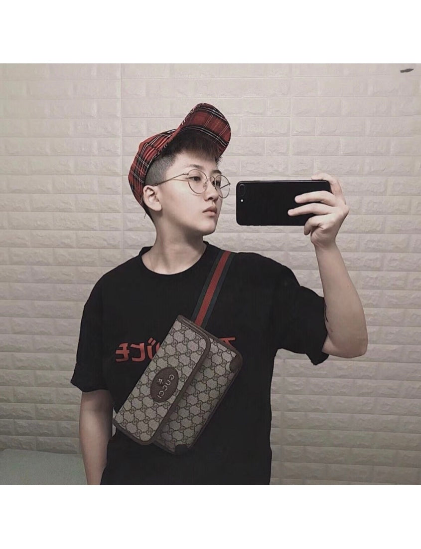 Gucci GG Supreme canvas fanny pack