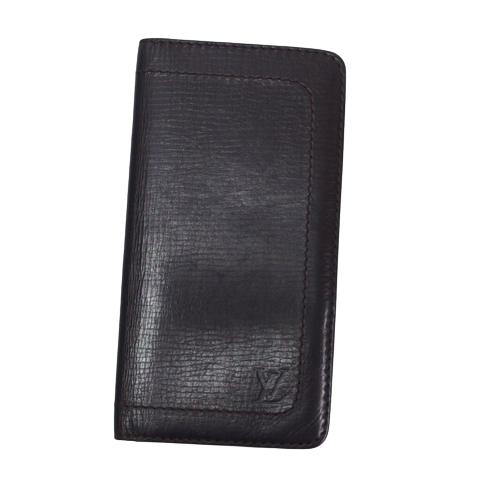Louis Vuitton Black Leather Utah wallet accessories