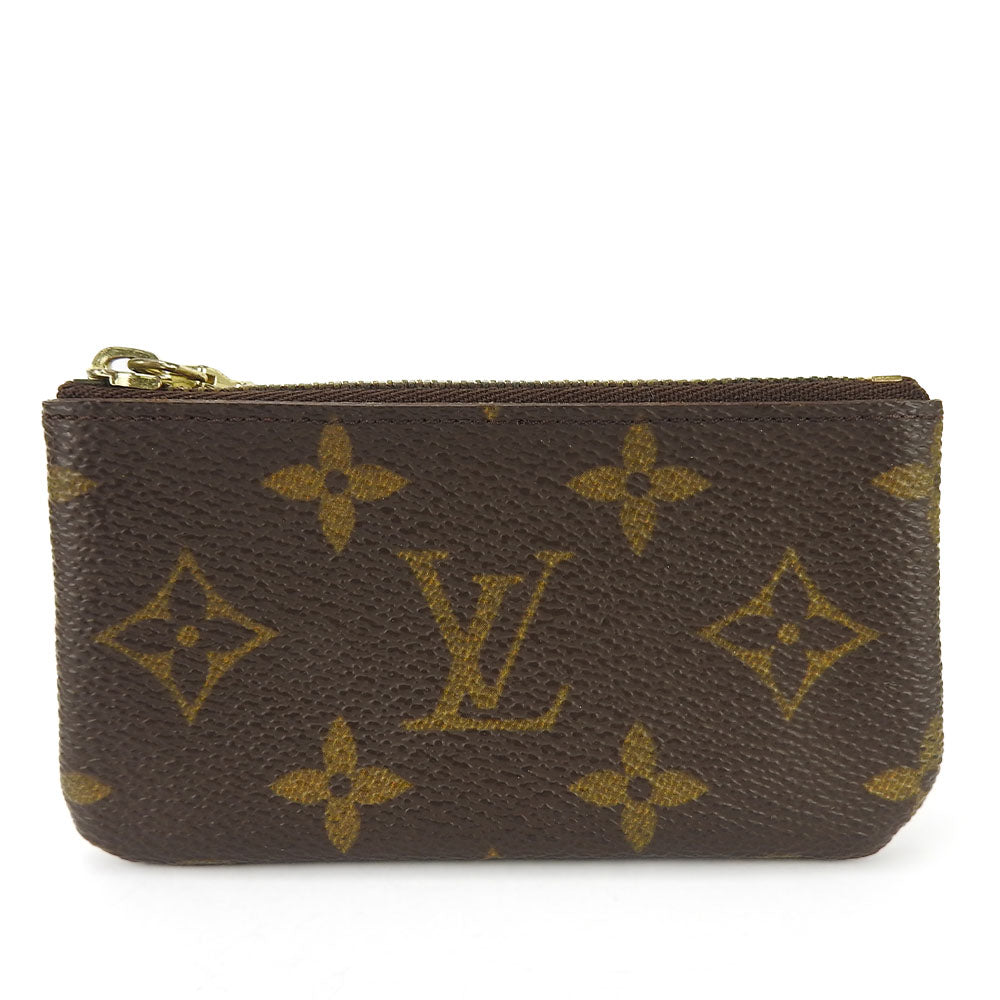 LOUIS VUITTON Coin case M62650 Monogram Brown Pochette Kle