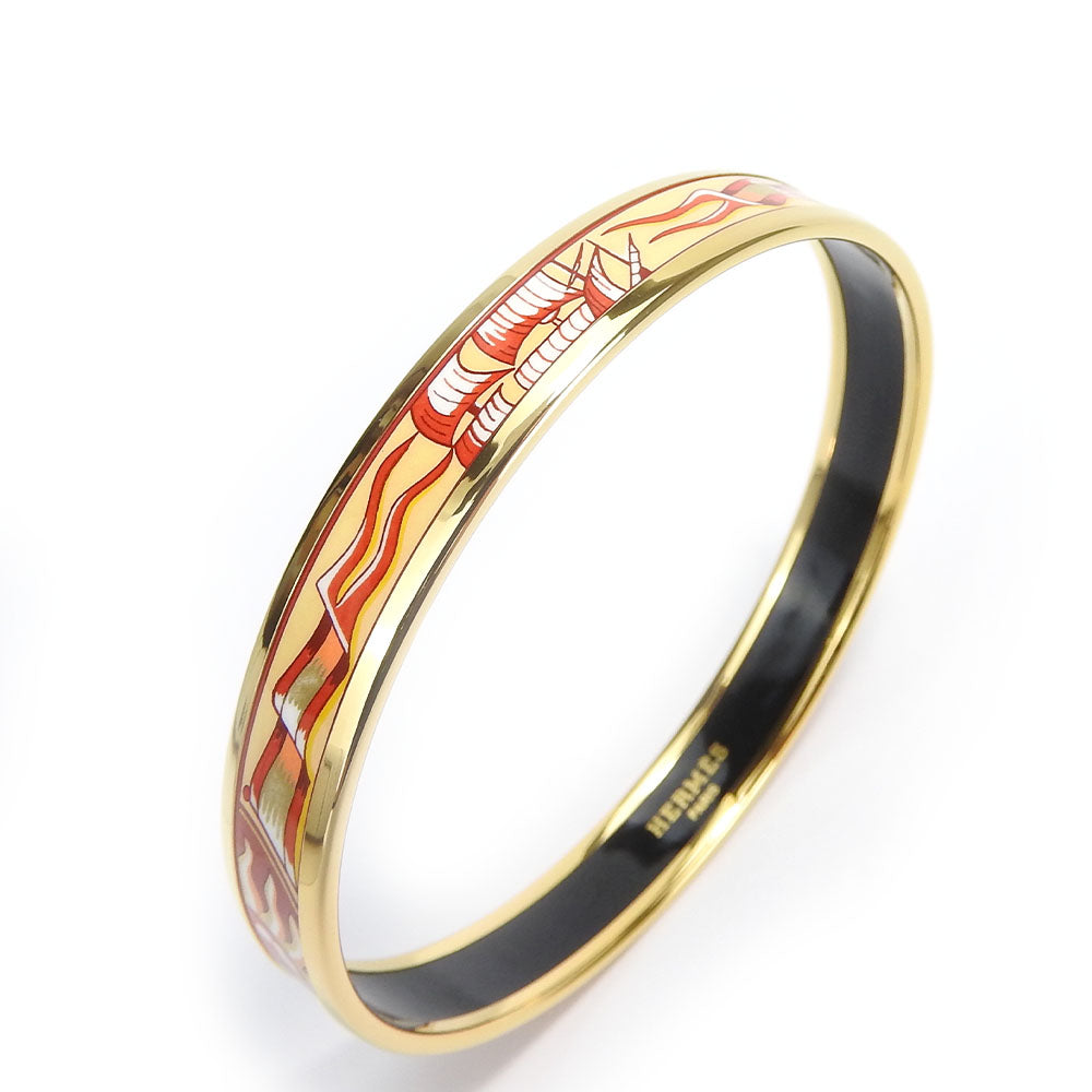 HERMES bracelet Metal, Cloisonne multicolor Emaille PM Women Used