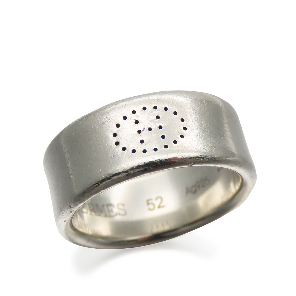 HERMES Ring Silver925 Silver Evelyn unisex(Unisex) 52 Used