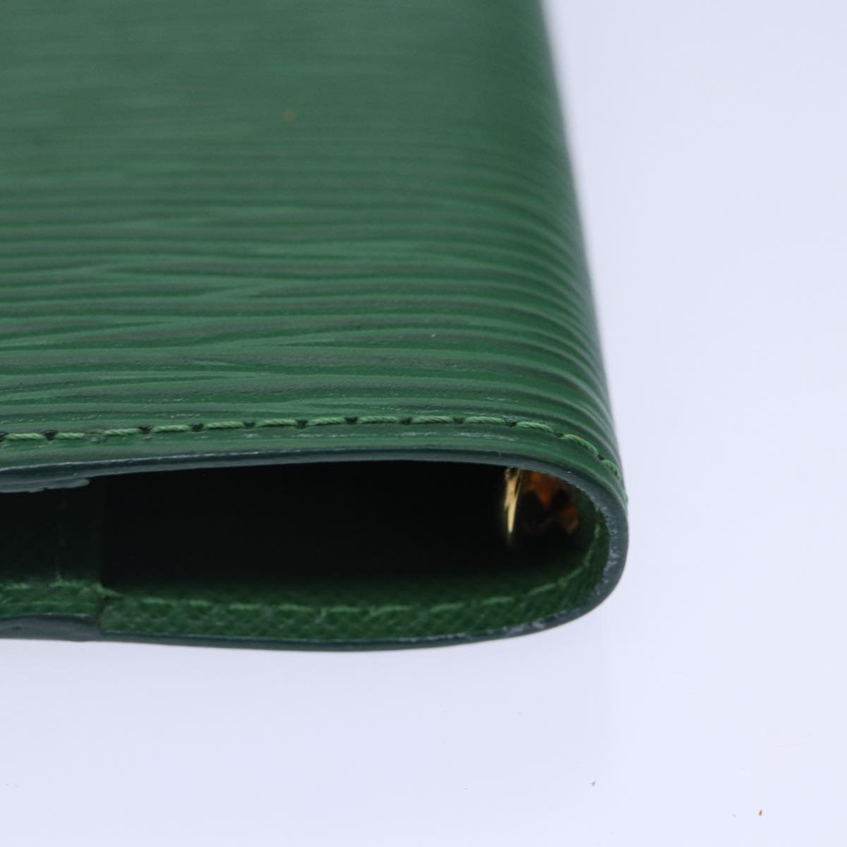 LOUIS VUITTON Epi Agenda PM Day Planner Cover Green R20054 LV Auth 84352