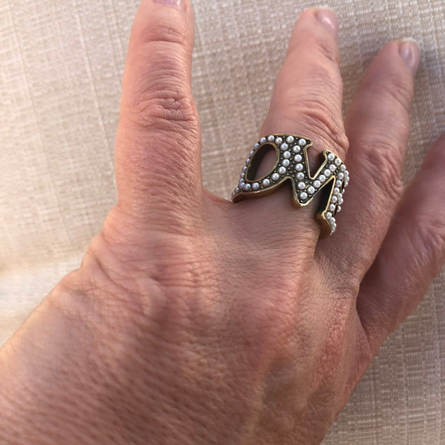 Gucci LOVED Pearl Ring