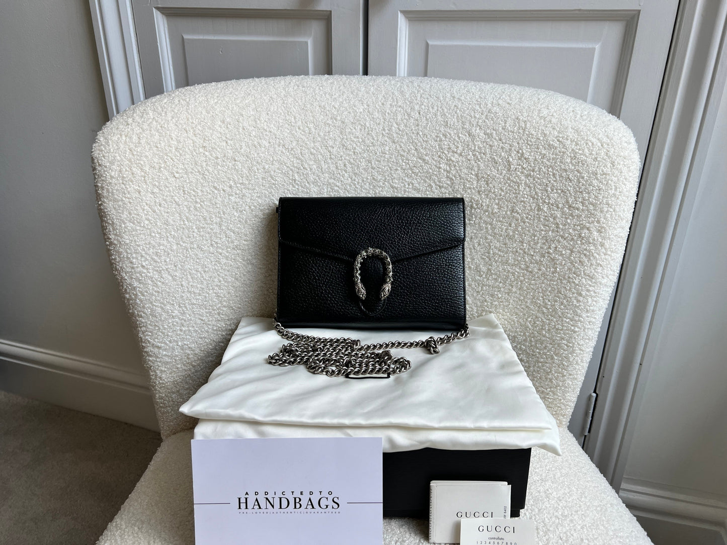 Gucci Dionysus Black Mini Chain Bag (RRP £1340)