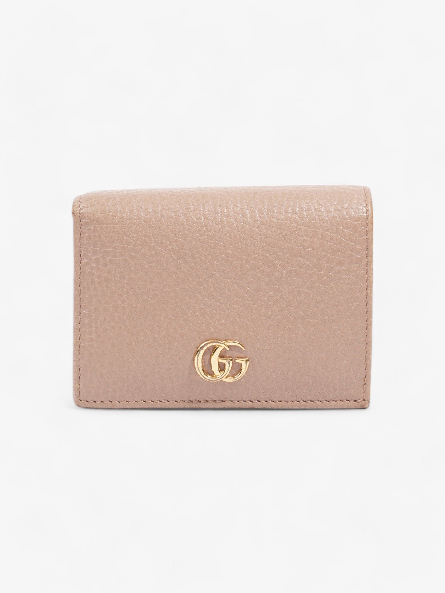 Gucci GG Marmont Wallet Beige Leather